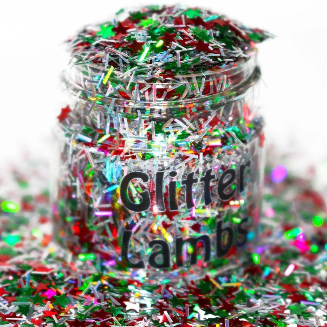 Making My Christmas List glitter by GlitterLambs.com