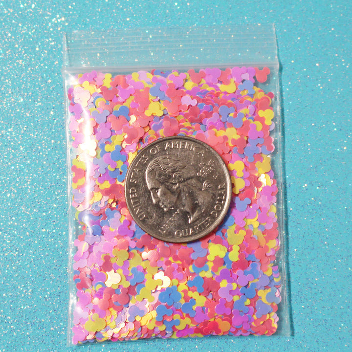 mickey  mouse club glitter