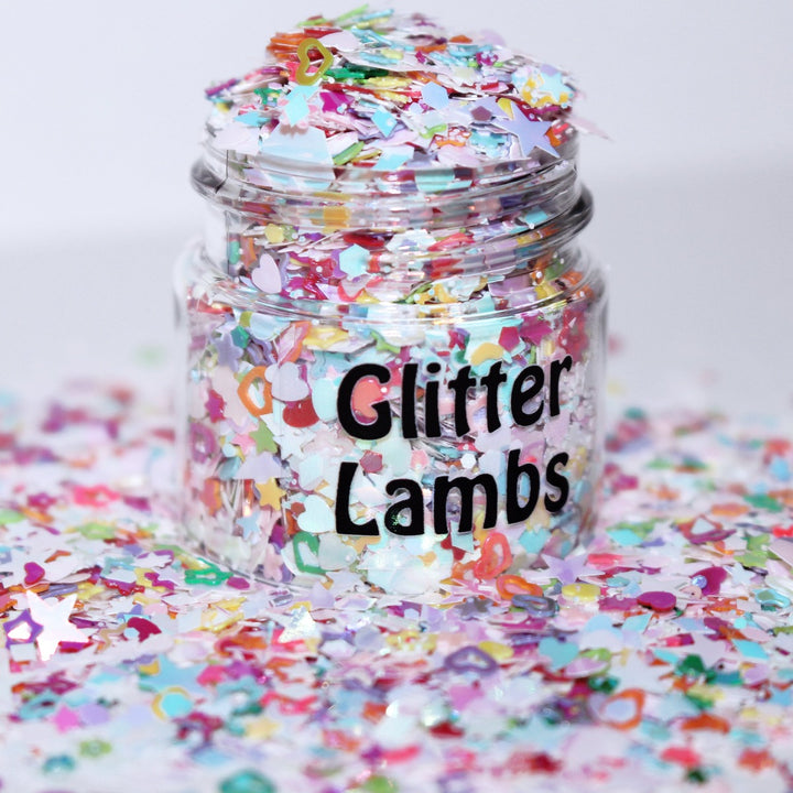 Milkshake Shop Glitter | For Body, Nails, Crafts, Resin by GlitterLambs.com