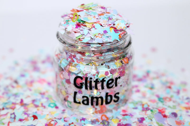 Milkshake Shop Glitter | For Body, Nails, Crafts, Resin by GlitterLambs.com