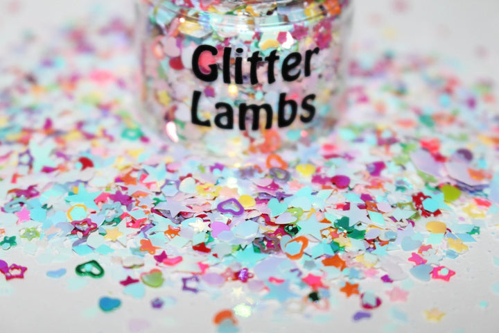 Milkshake Shop Glitter | For Body, Nails, Crafts, Resin by GlitterLambs.com
