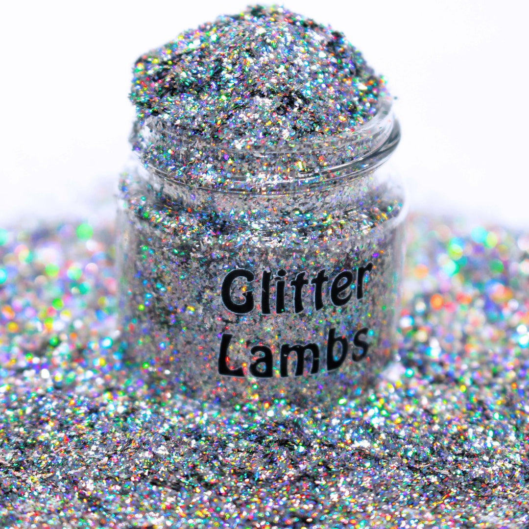 Ghost Particles (3-10mm) Beads No Hole – Glitter Lambs