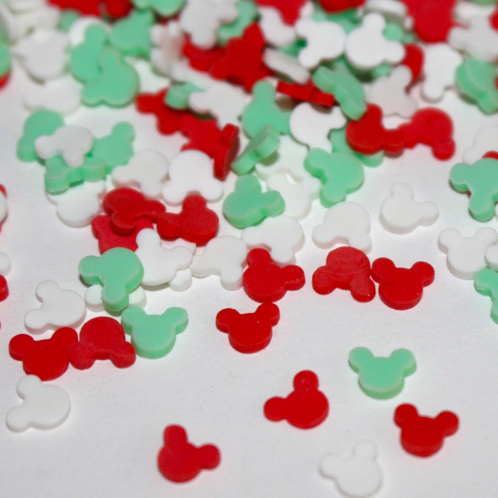 Minnie's X-Mas Bake Shop Christmas Clay Sprinkles by GlitterLambs.com