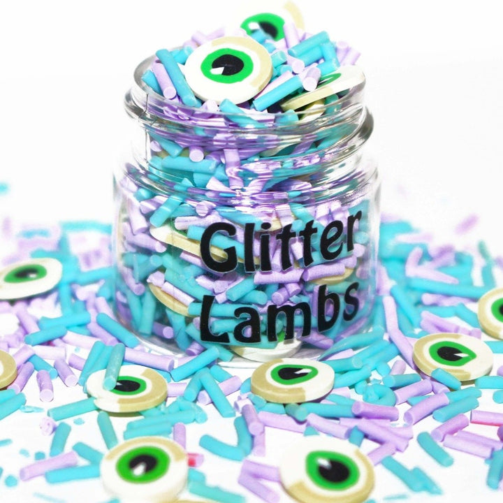 Monster Inc. Halloween Clay Slices by GlitterLambs.com