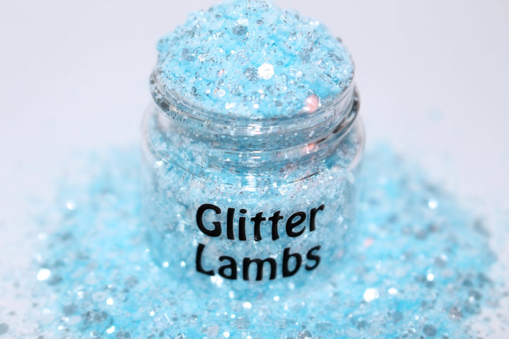My Unicorn Threw A Pool Party Glitter. Jar is 15 mL. This glitter mix works great for crafts, nails, resin, body, hair, etc.