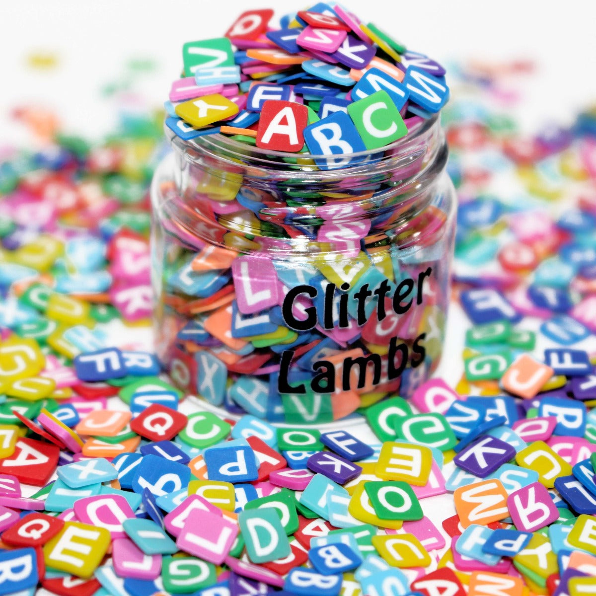 Now I Know My ABC's | Clay Sprinkles Shaker Bits – Glitter Lambs