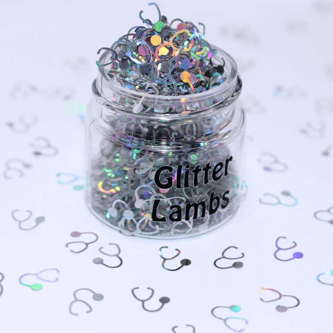 Twinkle This Star.Sucker  Silver Holographic Glitter For Crafts, Nails,  Resin, Acrylic Pouring – Glitter Lambs