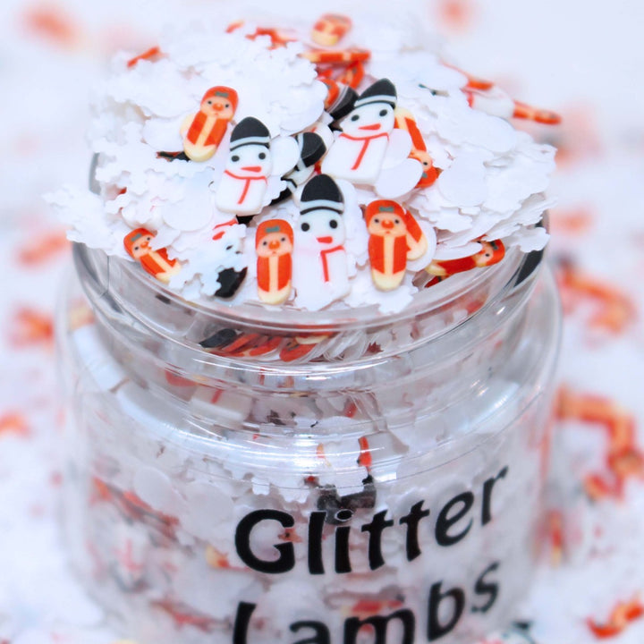 Outdoor Christmas Decor Clay Sprinkles by GlitterLambs.com