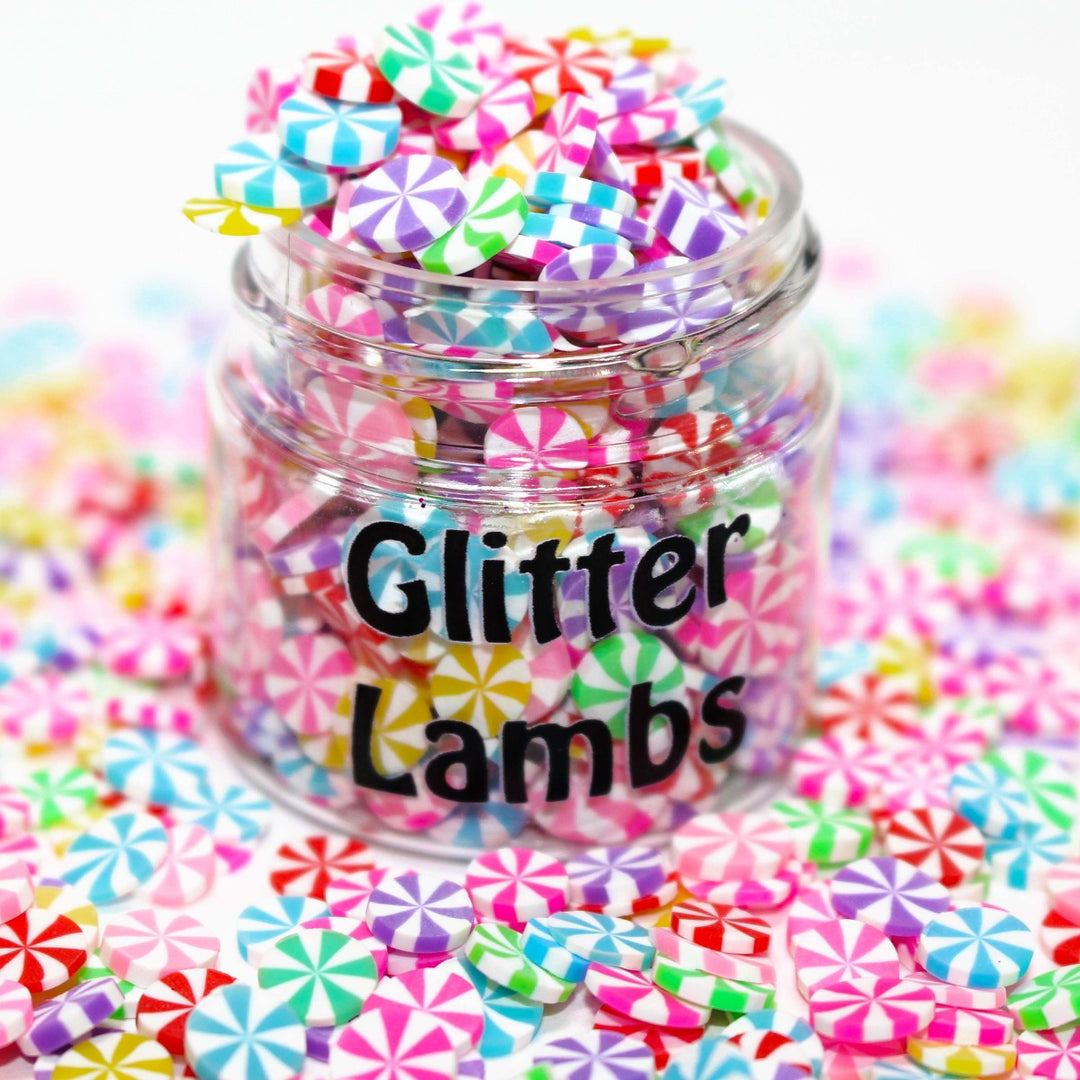 Party Mints For The Reindeer Christmas Clay Sprinkles by GlitterLambs.com