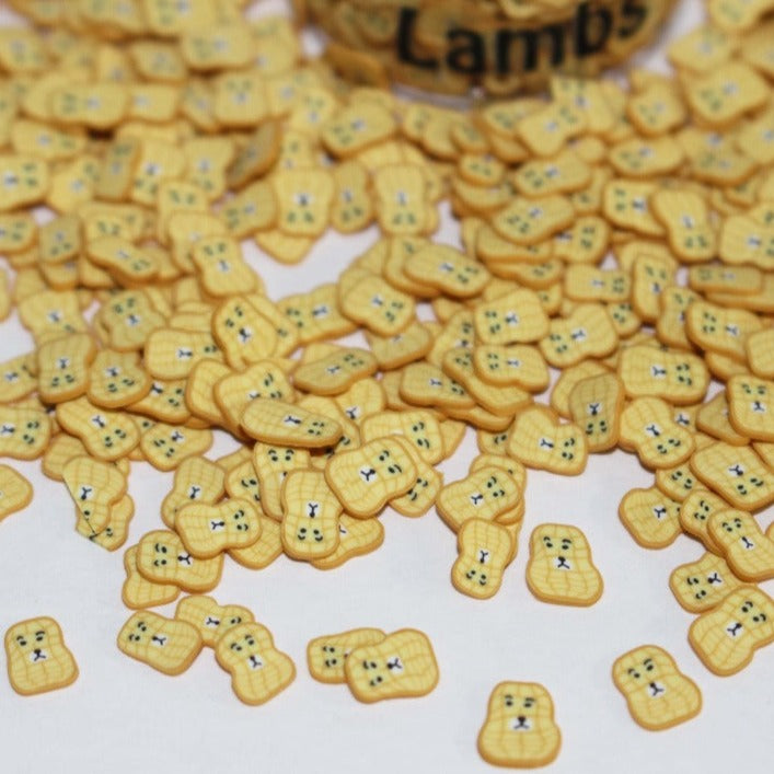 Peanuts Fake Sprinkles by GlitterLambs.com