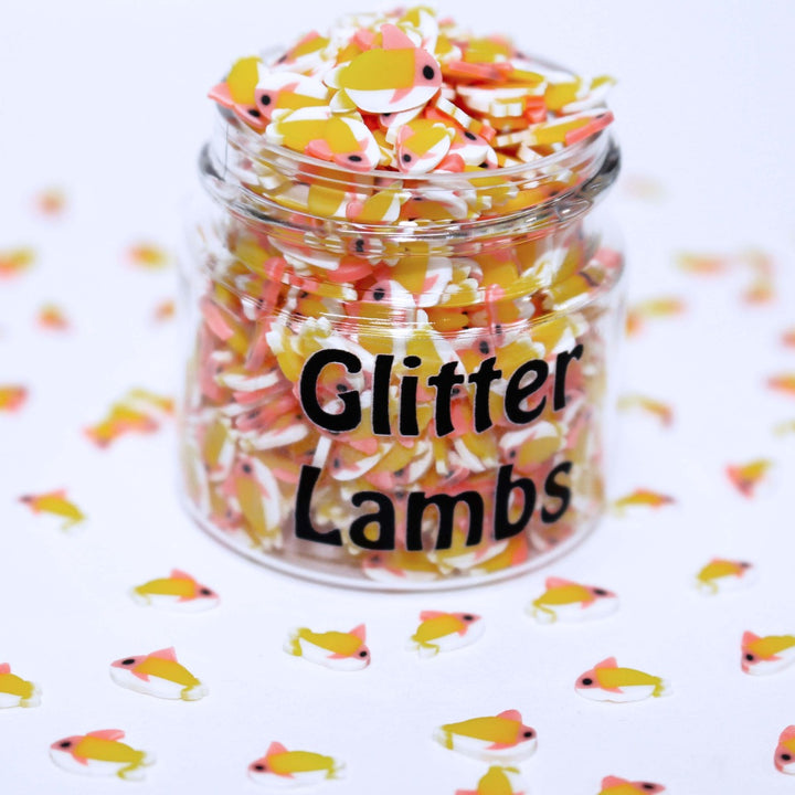 Pet Goldfish Clay Slice Sprinkles by GlitterLambs.com