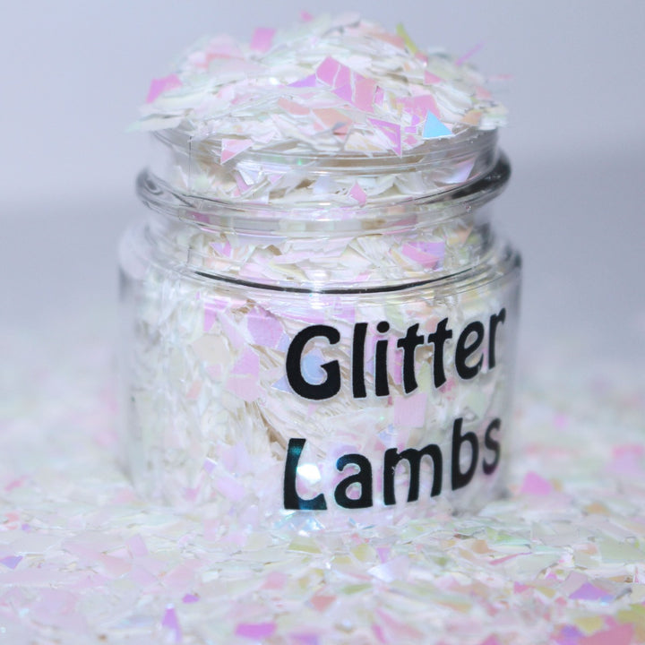 Princess Ice Cream Cake Mylar Glitter. Jar is 15 mL. Great for crafts, nails, resin by GlitterLambs.com