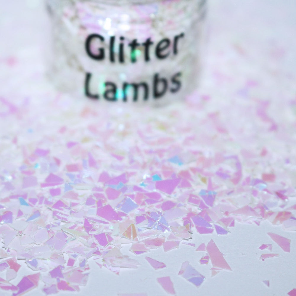 Princess Ice Cream Cake Mylar Glitter. Jar is 15 mL. Great for crafts, nails, resin by GlitterLambs.com