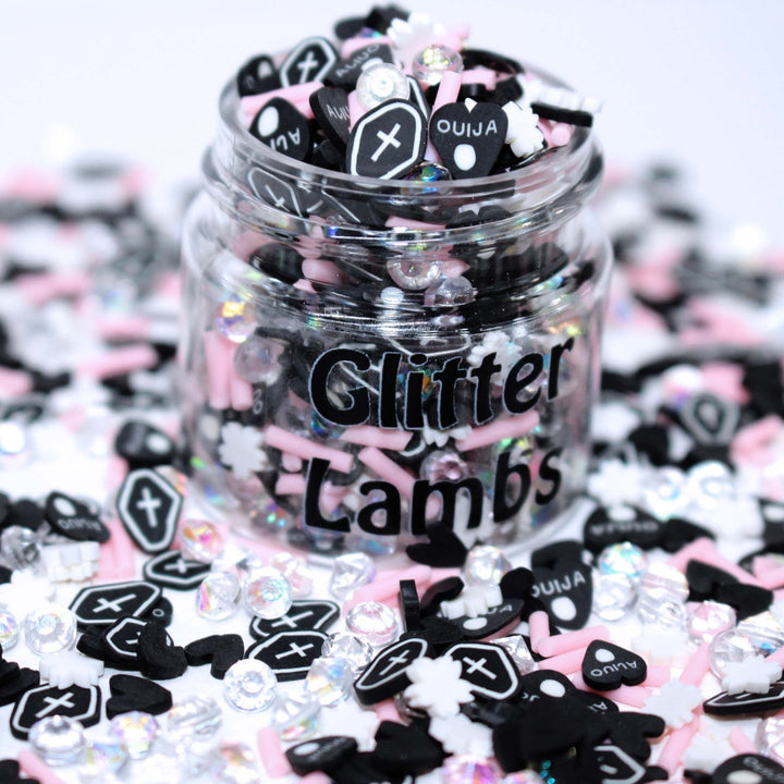 Princess Ouija Player Halloween Clay Sprinkles Bead Mix