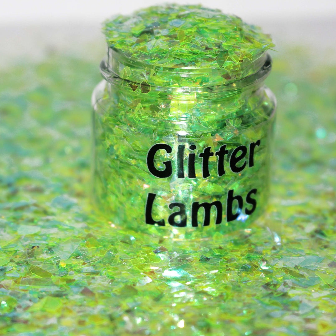 Iridescent Glitter Flakes - 8 ounces