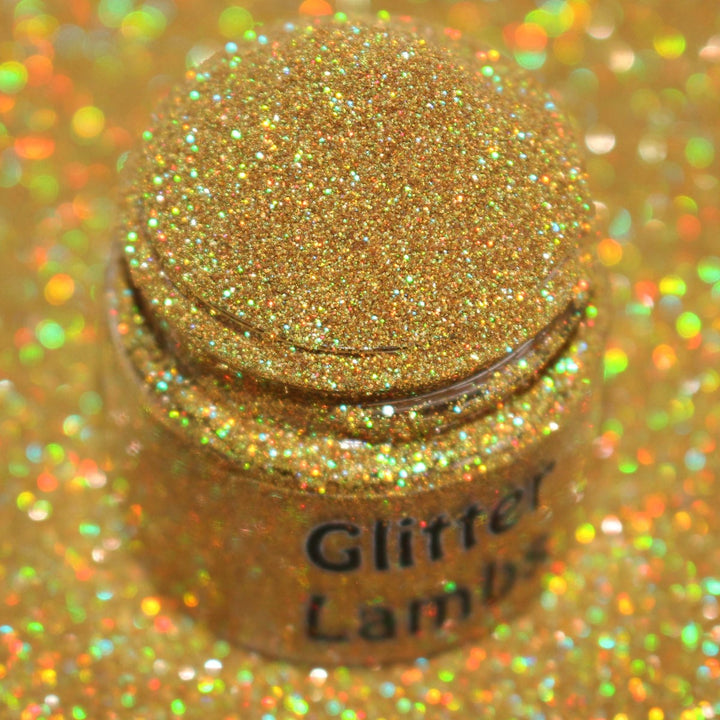 Roswell Crash Cosmetic Gold Holographic Glitter (.004)