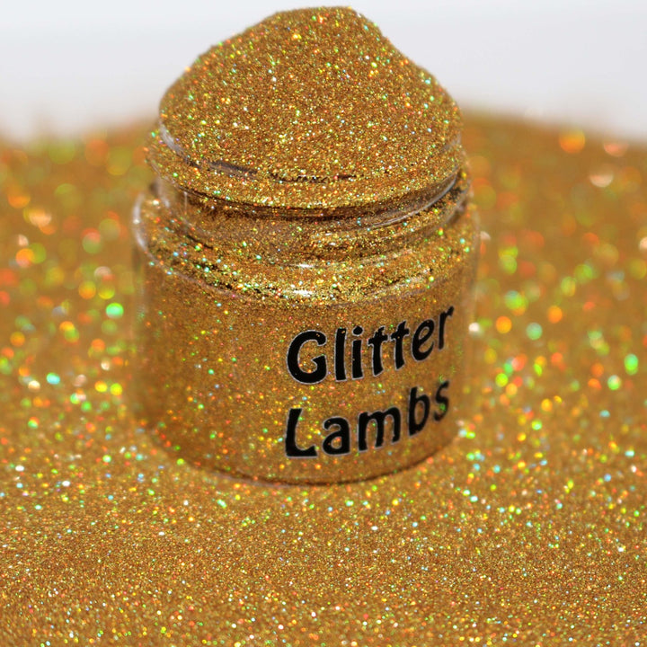 Roswell Crash Gold Cosmetic Holographic Glitter by GlitterLambs.com .004