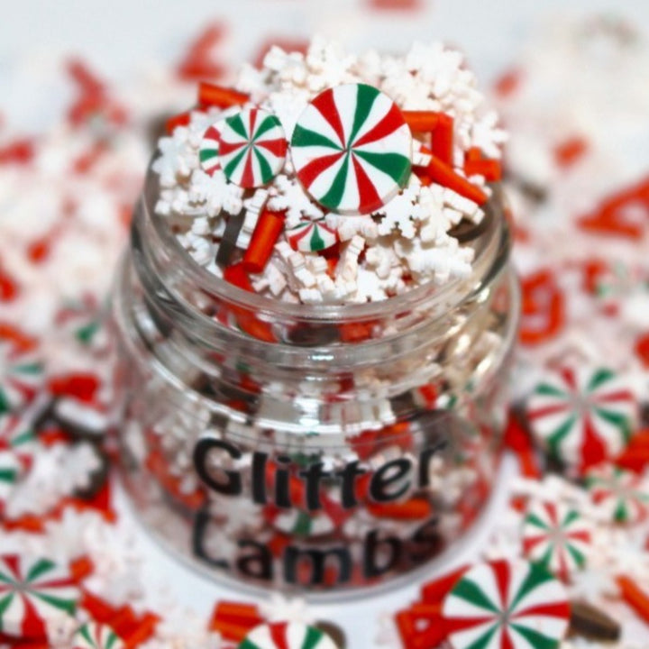 Santa's Secret Village Christmas Clay Sprinkles by GlitterLambs.com