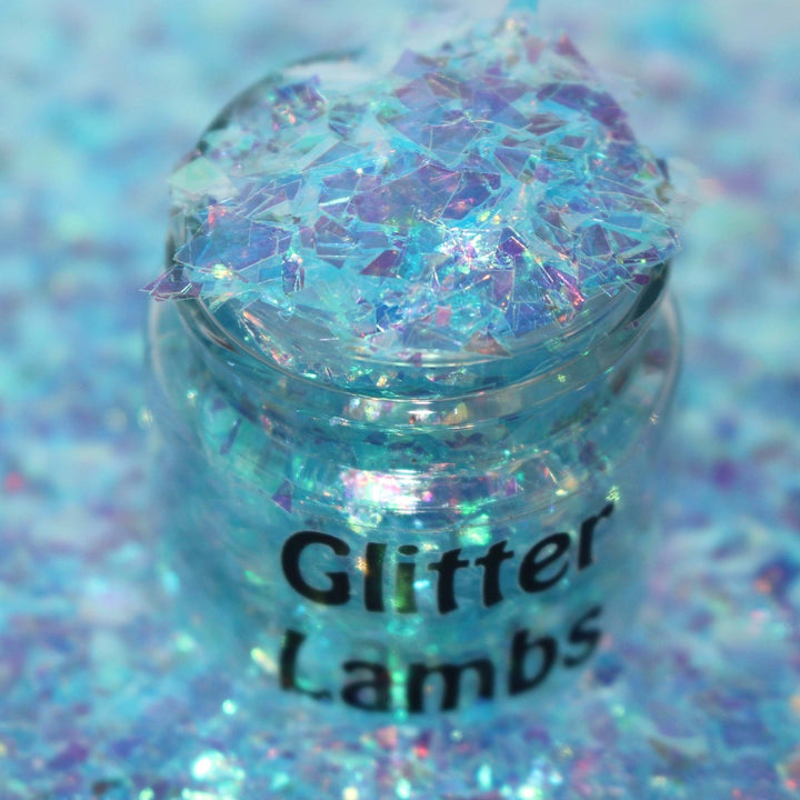 Shaved Ice Glitter by GlitterLambs.com Blue Iridescent