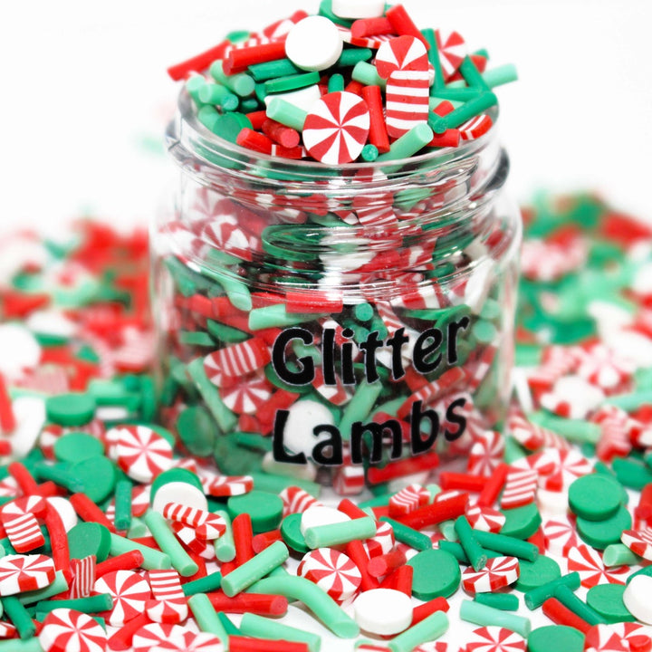 Special Delivery From Santa Christmas Clay Sprinkles by GlitterLambs.com
