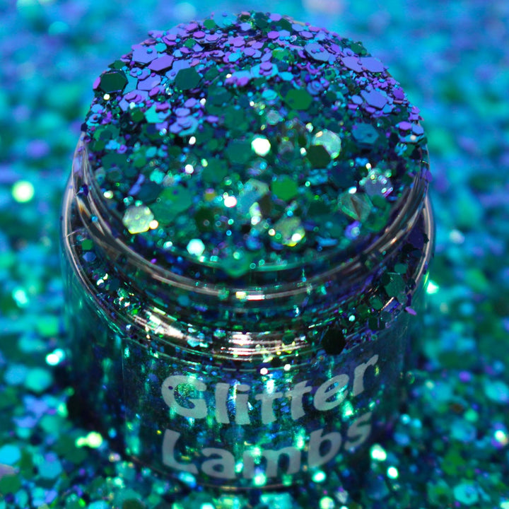Spirits That Have Not Crossed Over Halloween Chameleon Glitter by GlitterLambs.com
