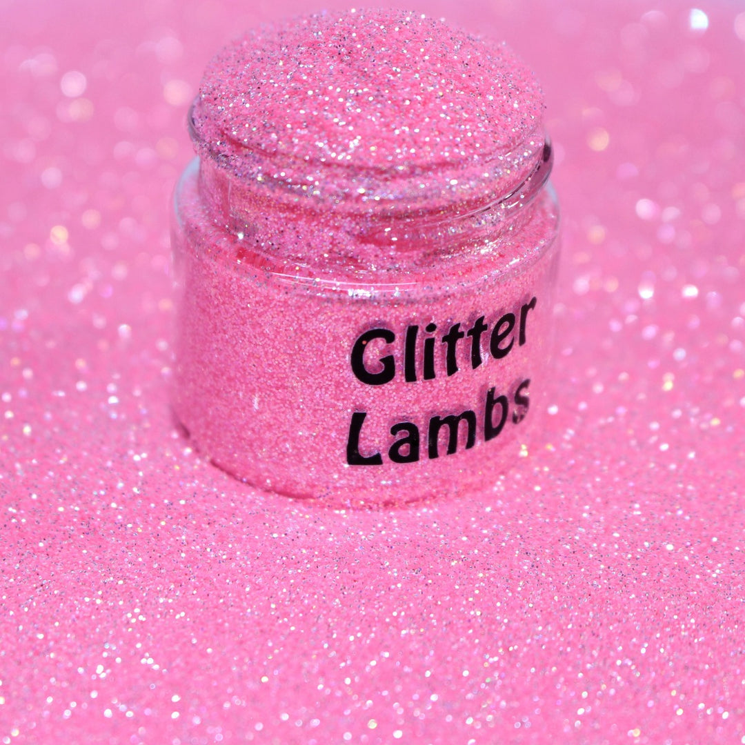 Spooky Tea Party! All Ghosts Invited! Pink Halloween Glitter .008 by GlitterLambs.com