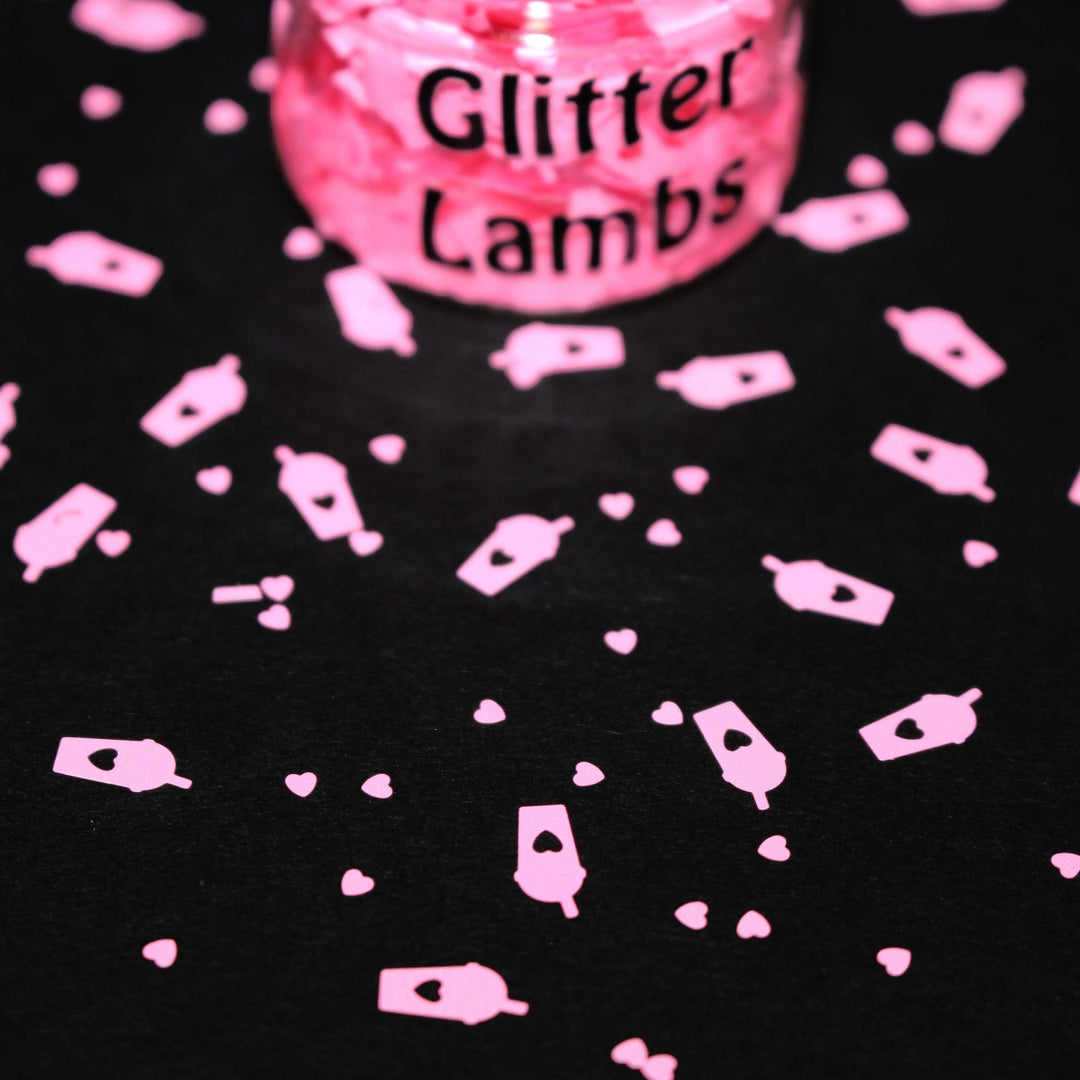 Strawberry Milkshake Glitter by GlitterLambs.com