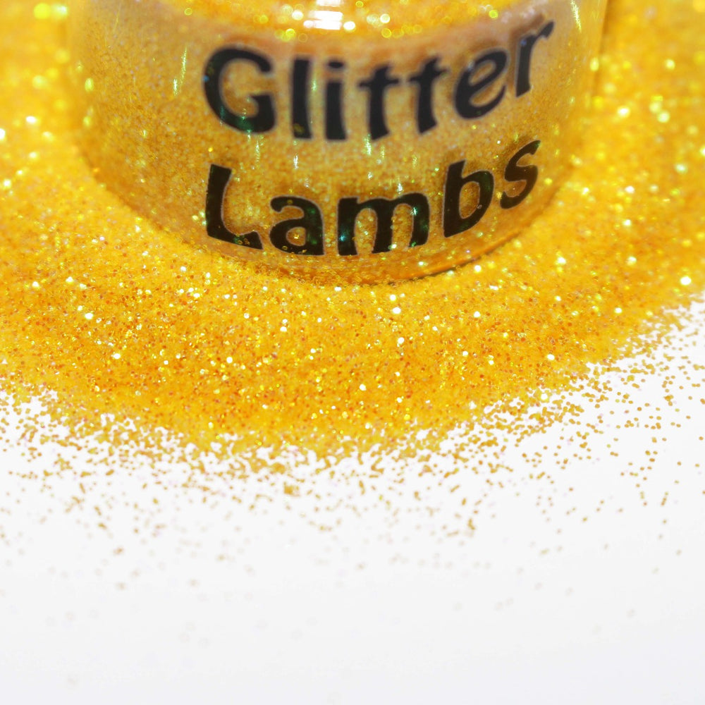 Sunkist Tangerine Jelly Belly Glitter (.008) by GlitterLambs.com