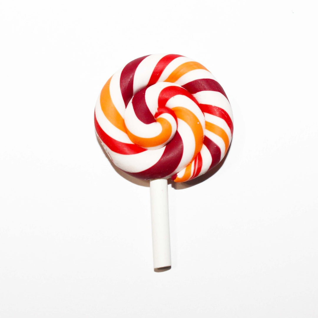 Fall Festival Swirl lollipop cabochon