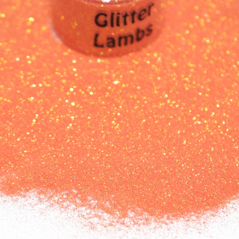 Tangerine Snow Cone Orange Iridescent Cosmetic Glitter (.004)