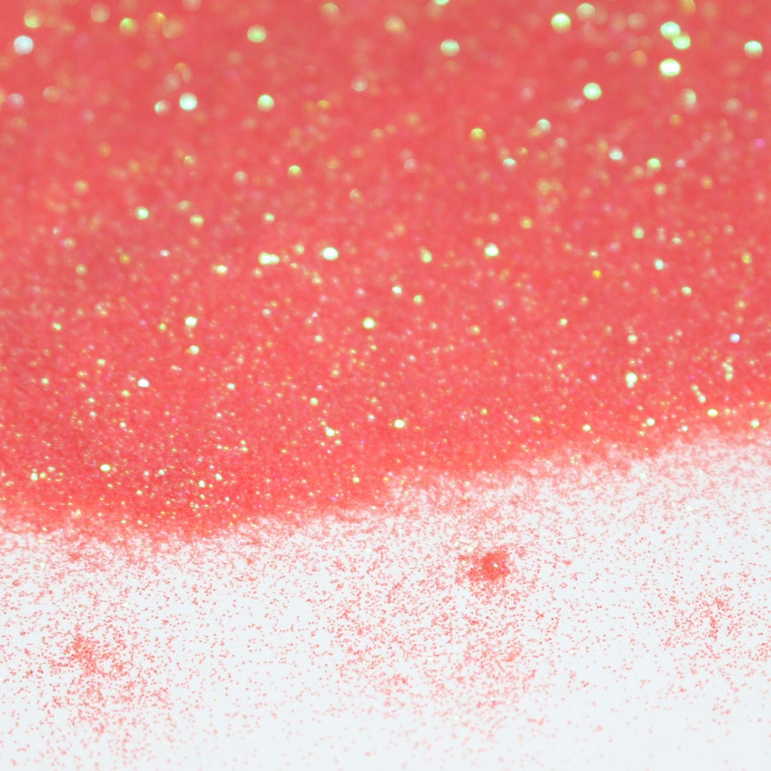 Frutti Tutti Cosmetic Orange Coral Iridescent Glitter (.004) by GlitterLambs.com