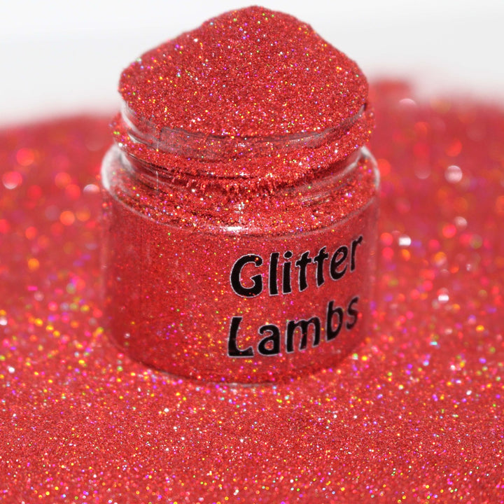 UFO Government Cover Up Red Holographic Cosmetic Glitter (.004)