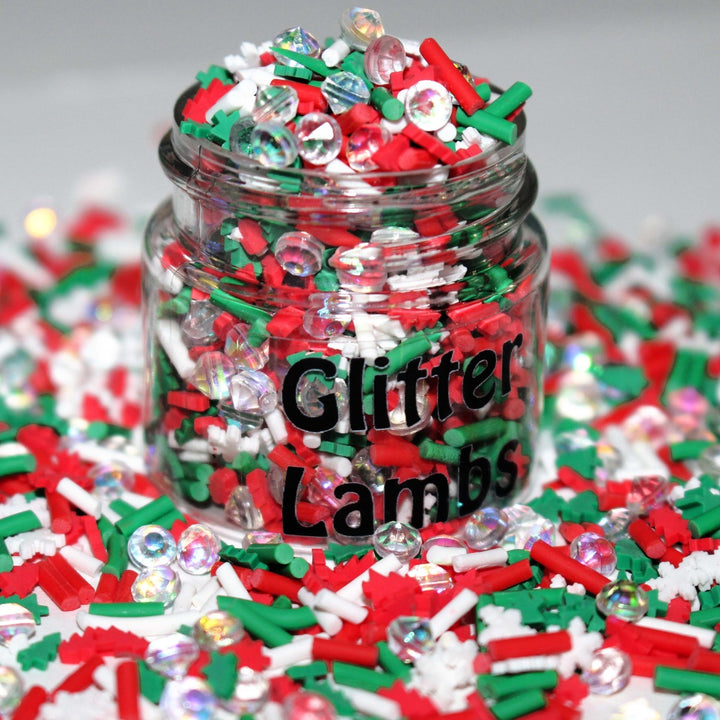 Ugly Christmas Sweater Party Clay Sprinkles by GlitterLambs.com