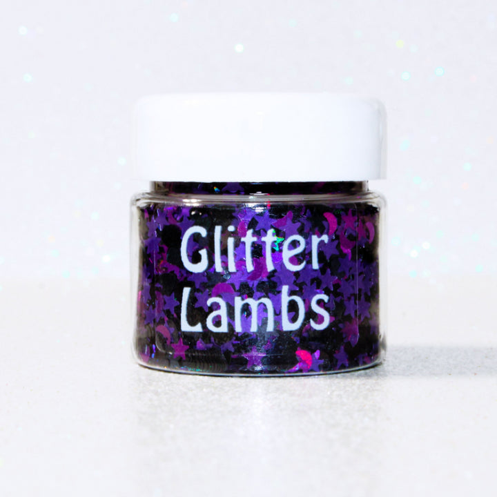 Glitter Lambs 'You Poor Simple Fools!" Maleficent Body Glitter by GlitterLambs.com