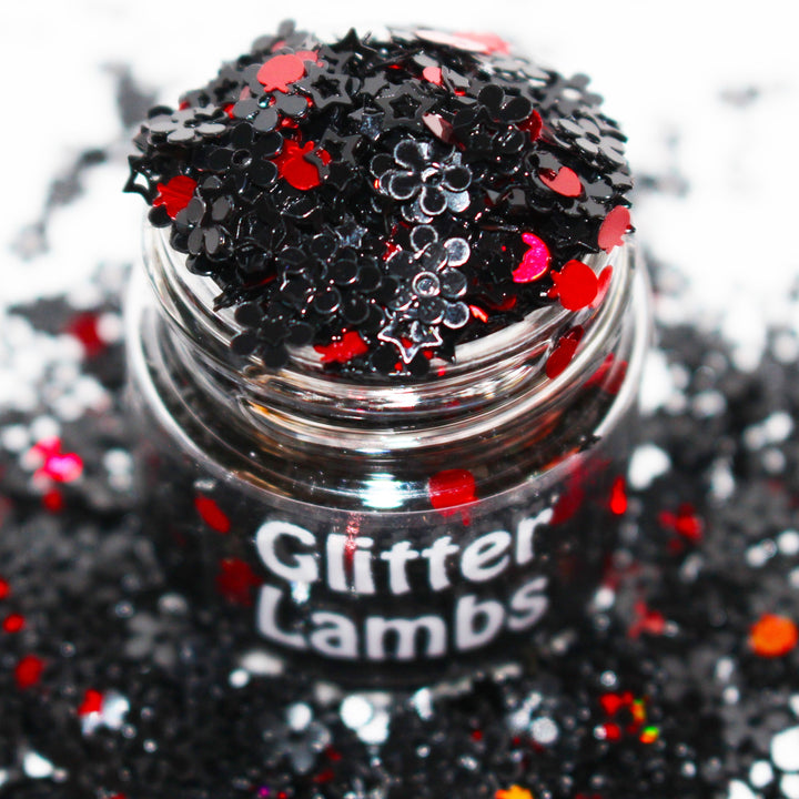 Zombie Snow White Glitter. Great for crafts, nails, resin, etc. by GlitterLambs.com
