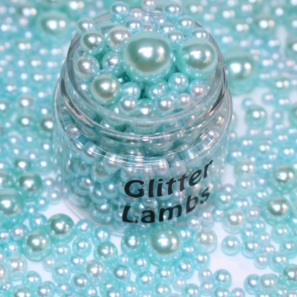 Ghost Particles (3-10mm) Beads No Hole – Glitter Lambs