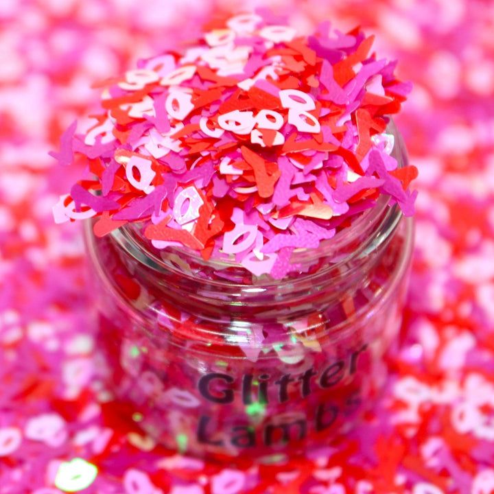 Beauty Makeover Valentine Glitter by GlitterLambs.com