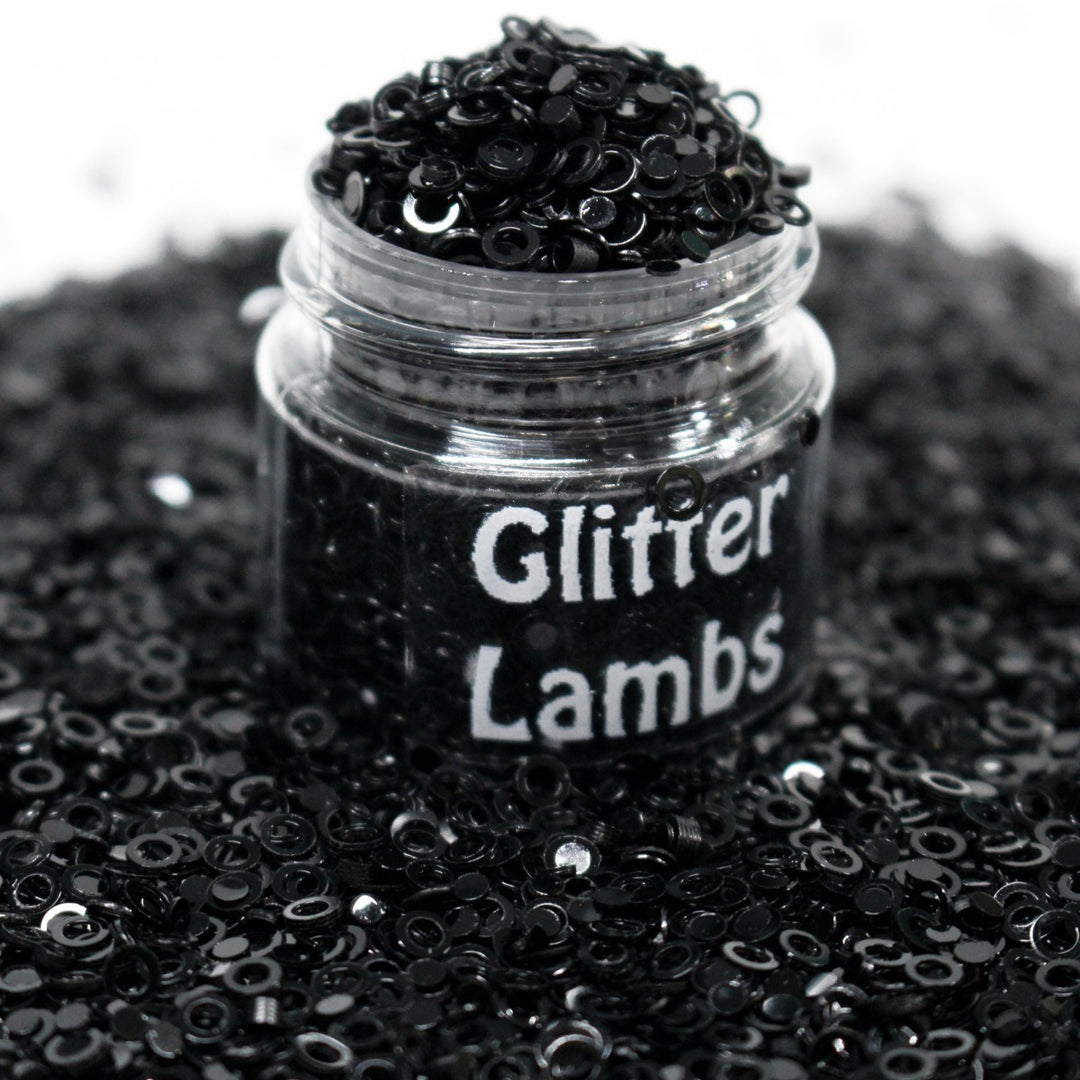 Black Chalk Glitter by GlitterLambs.com