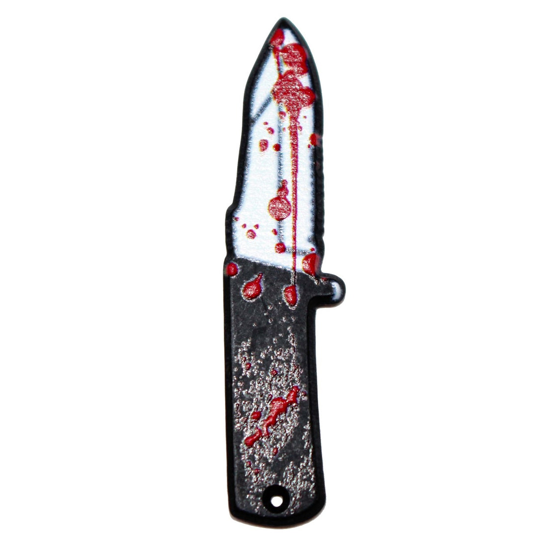 Bloody Knife Halloween Miniature by GlitterLambs.com