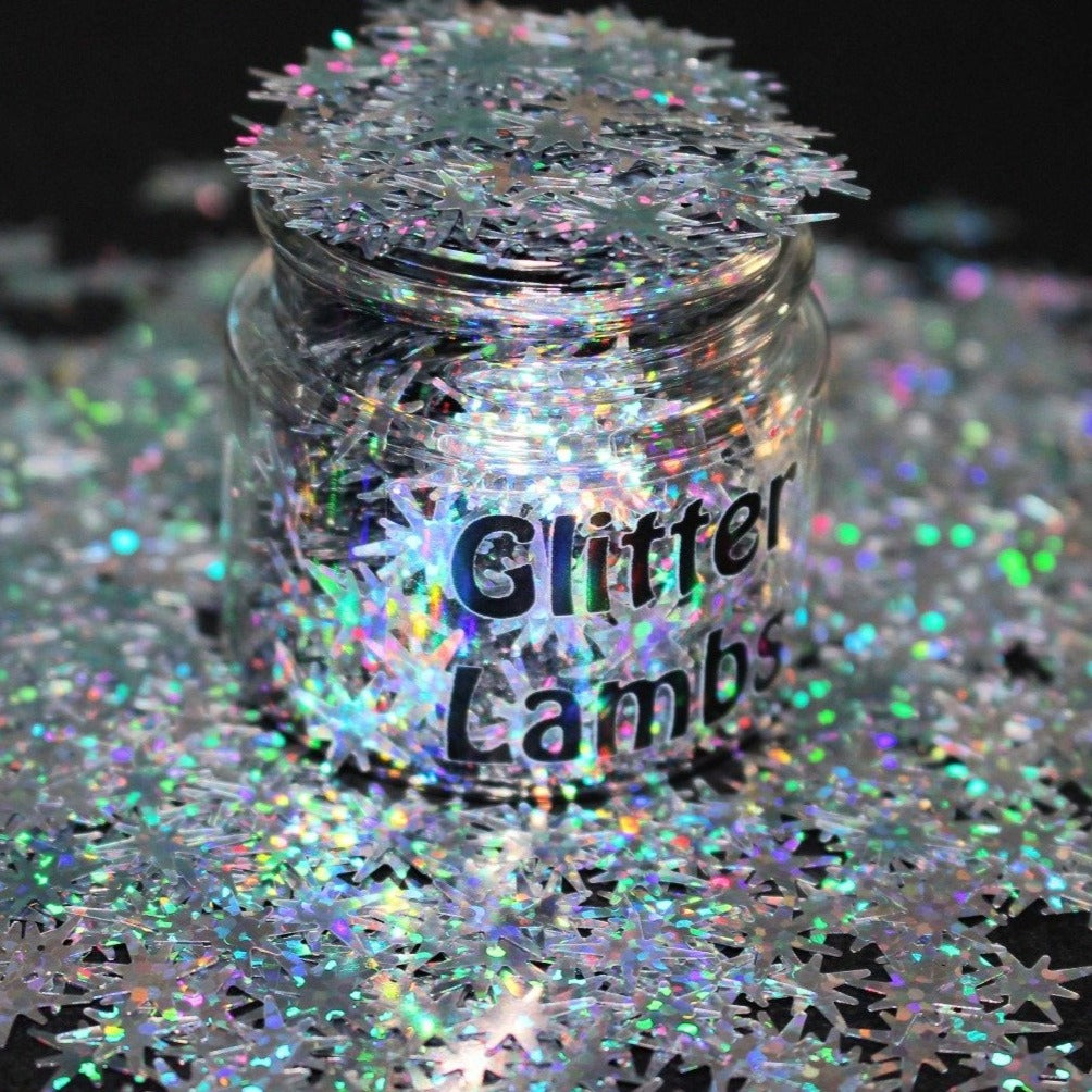 Christmas Star Glitter by GlitterLambs.com