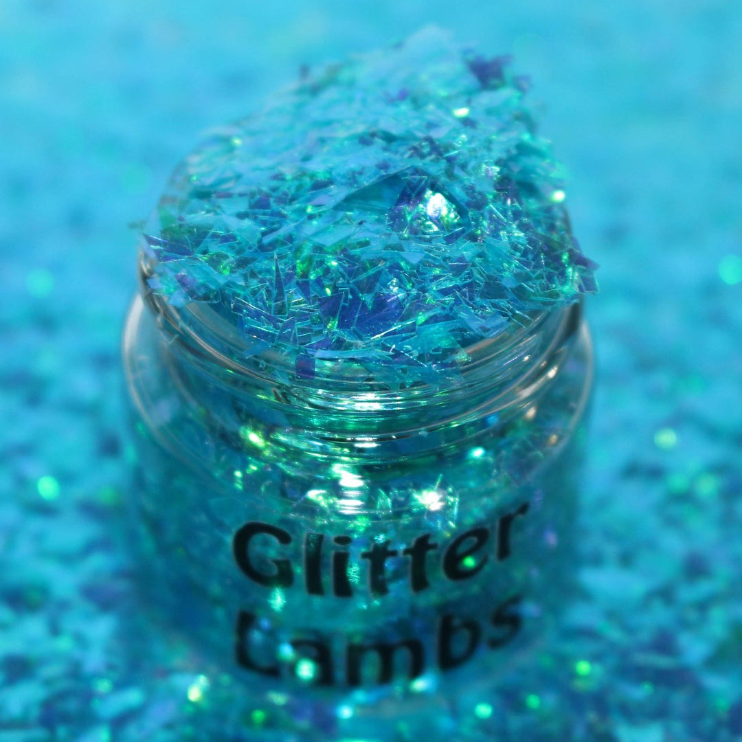 Frosted Candy Land Glacier Mylar Glitter by GlitterLambs.com