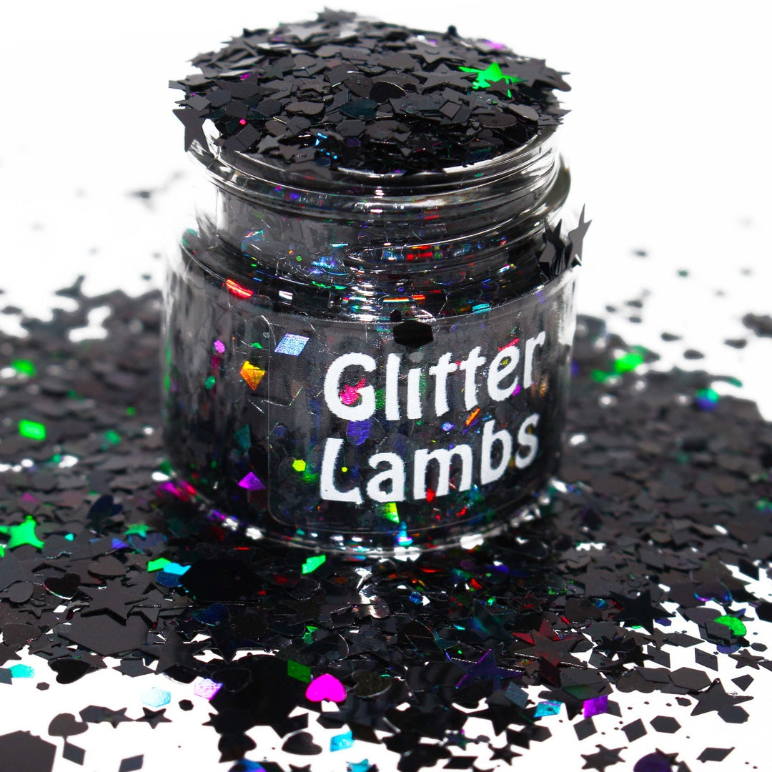 Glitch in the matrix glitter by GlitterLambs.com