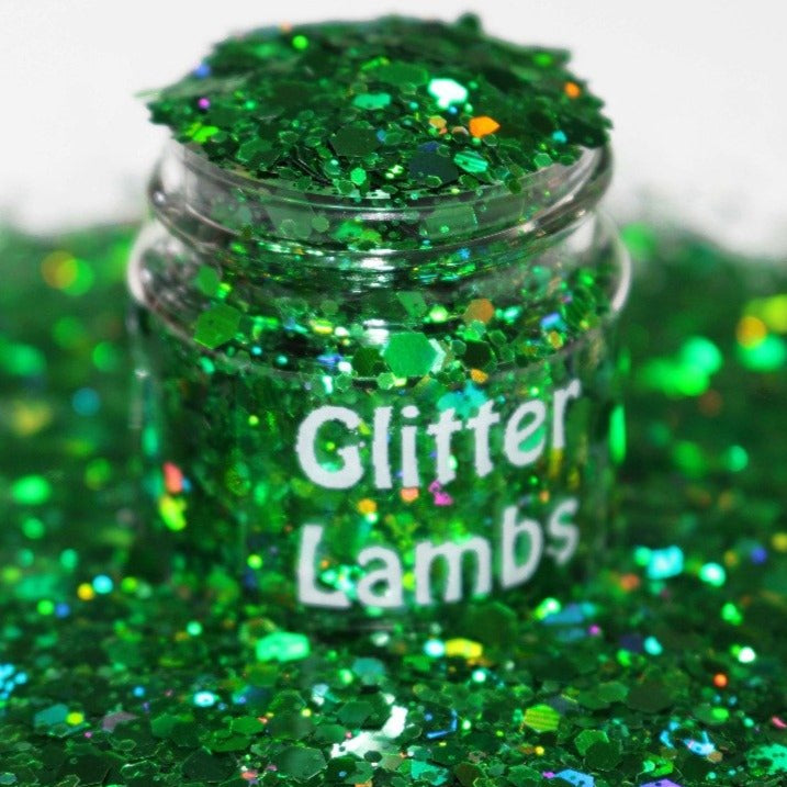 Good Luck Bear Glitter by GlitterLambs.com