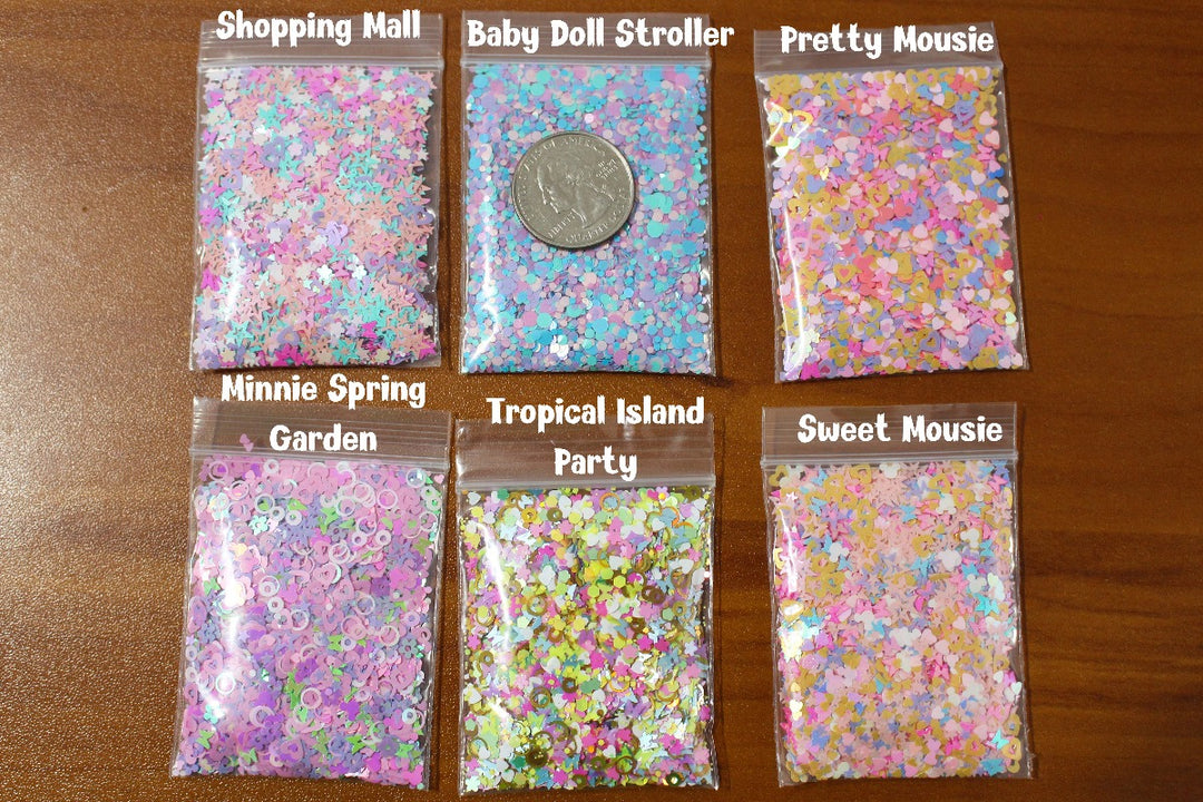Tropical Island Party Glitter