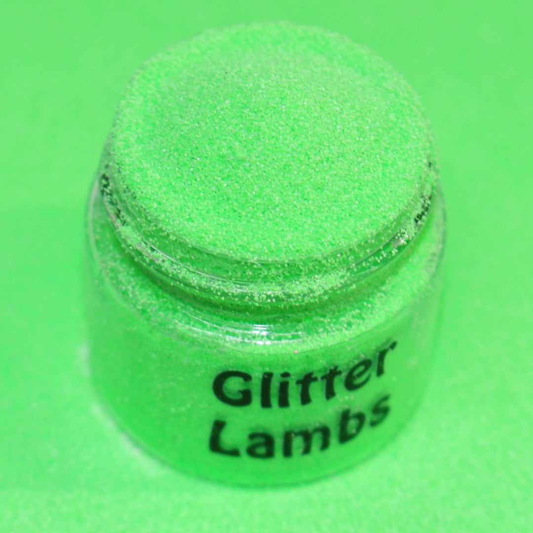 Honeydew Ice Pop Biodegradable Glitter Lime Neon Green .008 by GlitterLambs.com