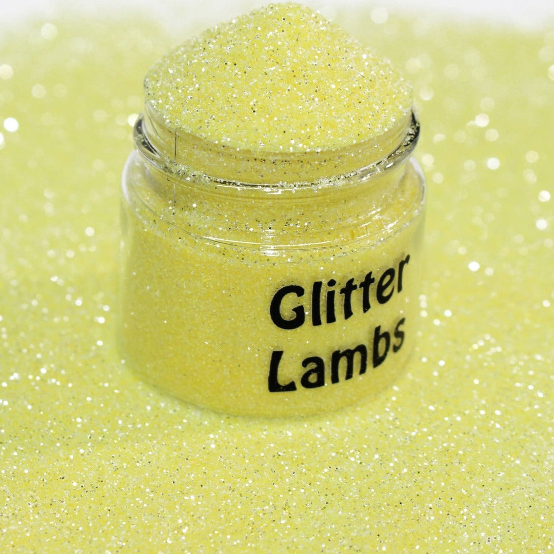 Leave A Glowing Review For The Ghost Server Yellow Glitter .008 Halloween by GlitterLambs.com