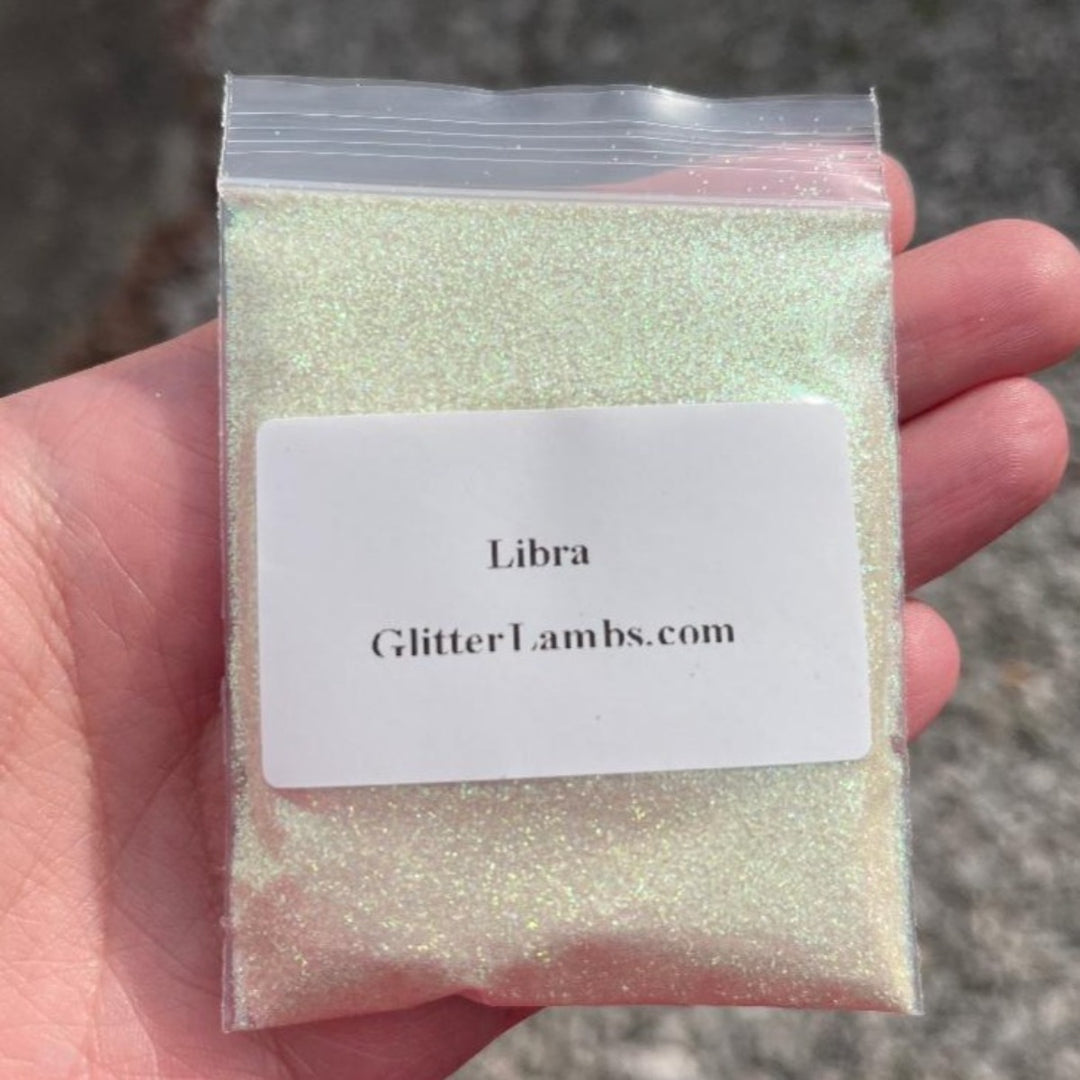 Libra Glitter by GlitterLambs.com