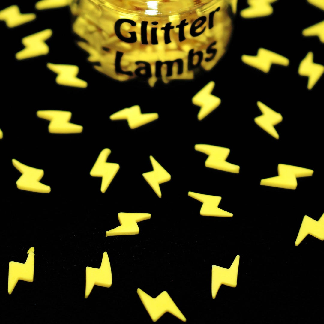 Lightning Strike Fake Sprinkles by GlitterLambs.com