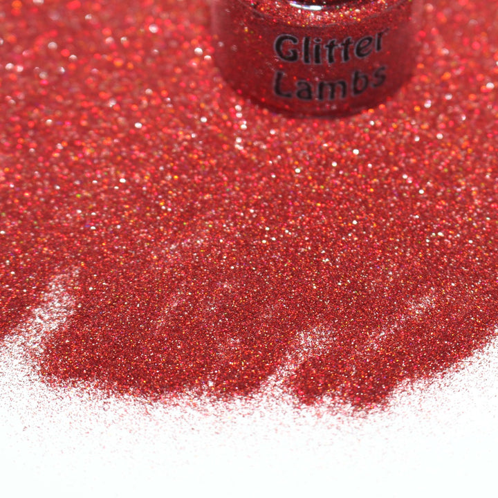 Little Red Riding Hood Holographic Glitter by GlitterLambs.com Size is .004
