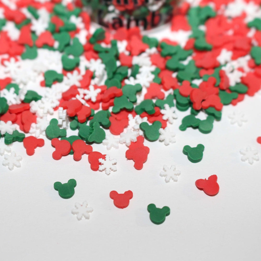 Mickey's Magical Christmas Clay Slice Sprinkles by GlitterLambs.com